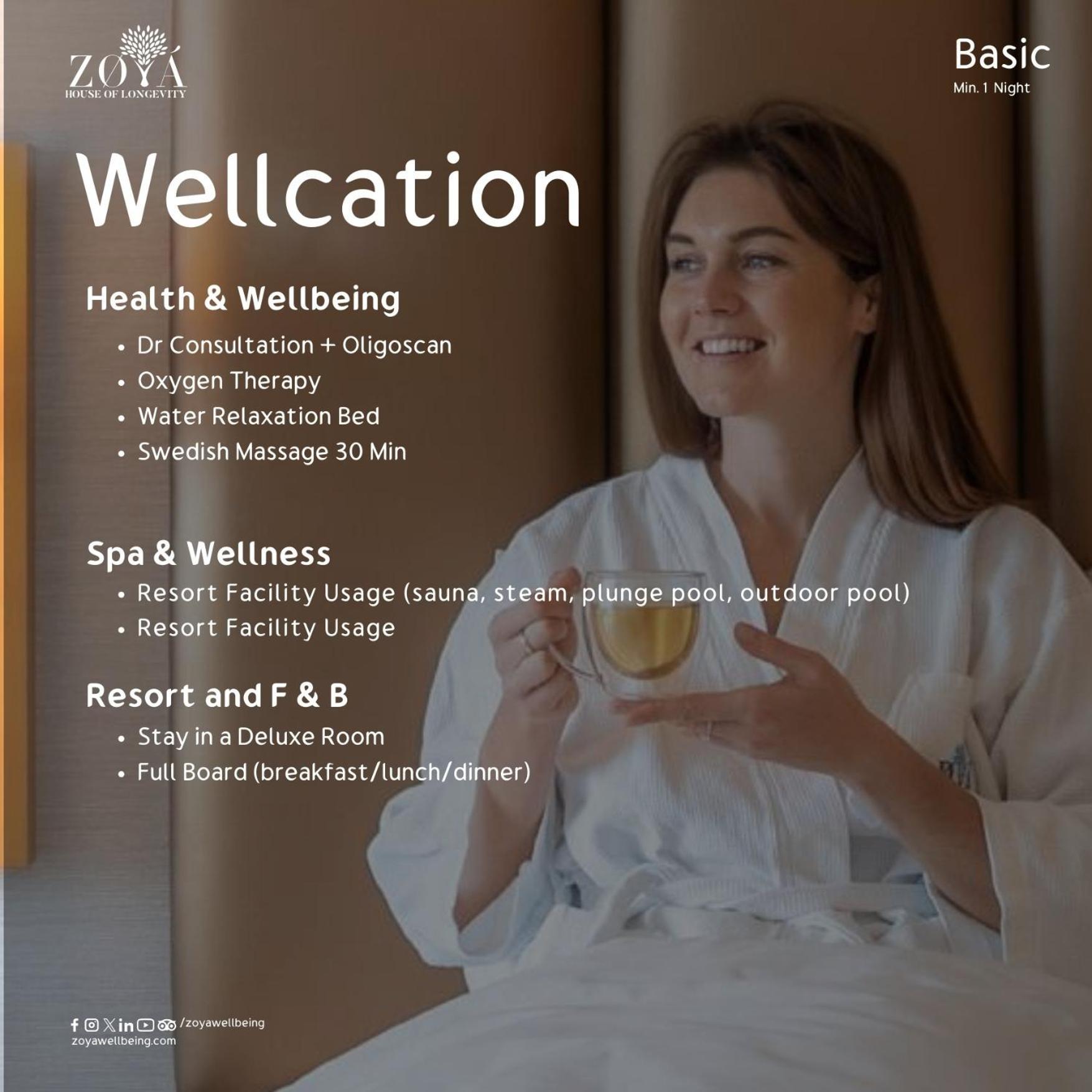 Zoya Health & Wellbeing Resort (Adults Only) Аджман Экстерьер фото Wellcation